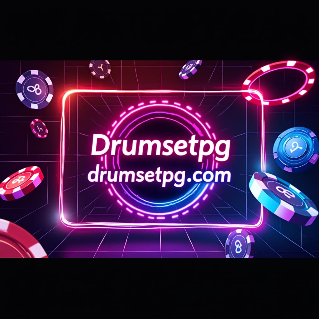 Imagem promocional da drumsetpg mostrando a plataforma e suas vantagens